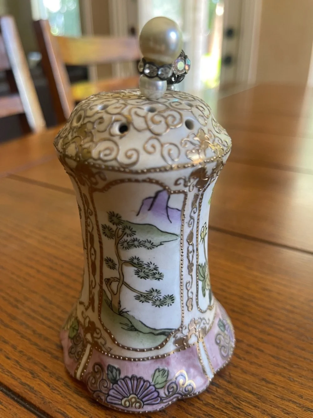 Nippon antique hatpin